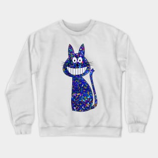Smiling Cat Crewneck Sweatshirt